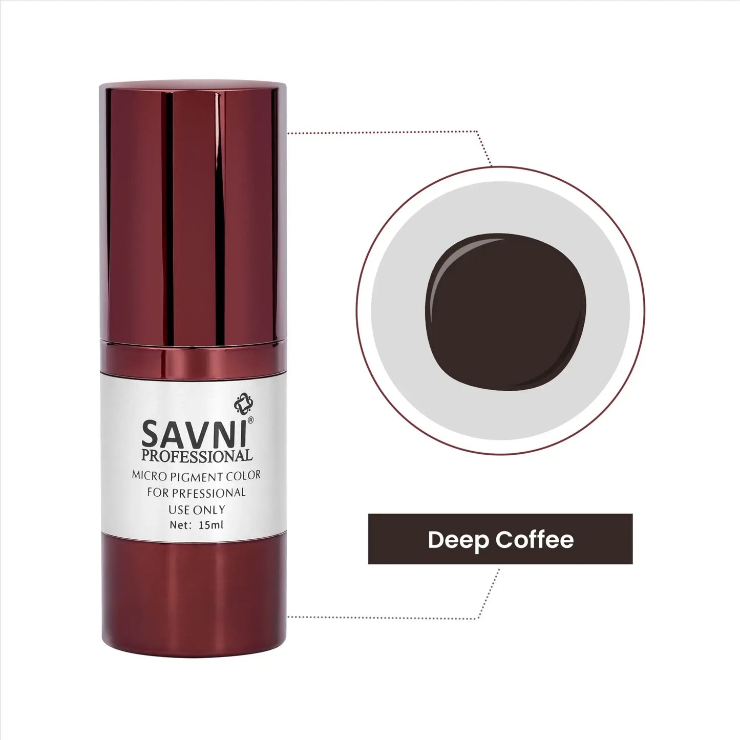 Savni Professional Pigment Microblading Tattoo Pigment 15ml