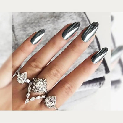 Silver Sheer Metallic Mirror Finish High Quality Chrome Powder