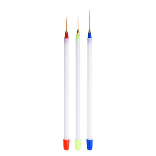 Striping Liner Brushes - Set of 3