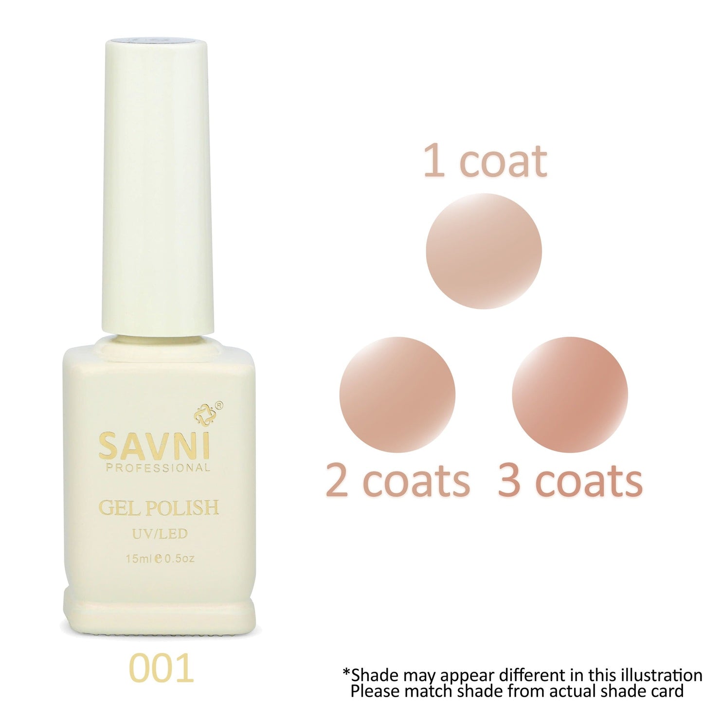 Savni French Color Base Translucent Colors 15ml Product vendor