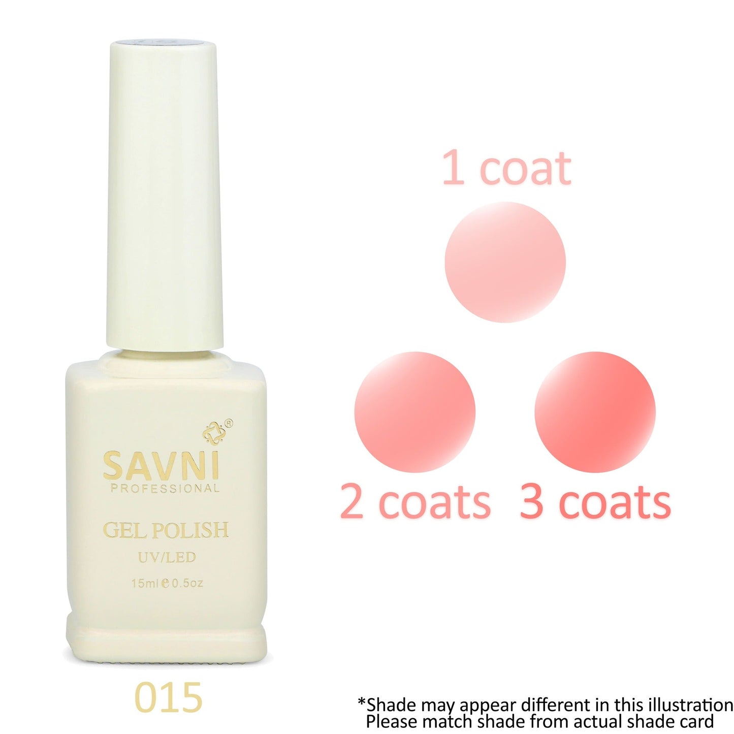 Savni French Color Base Translucent Colors 15ml Product vendor