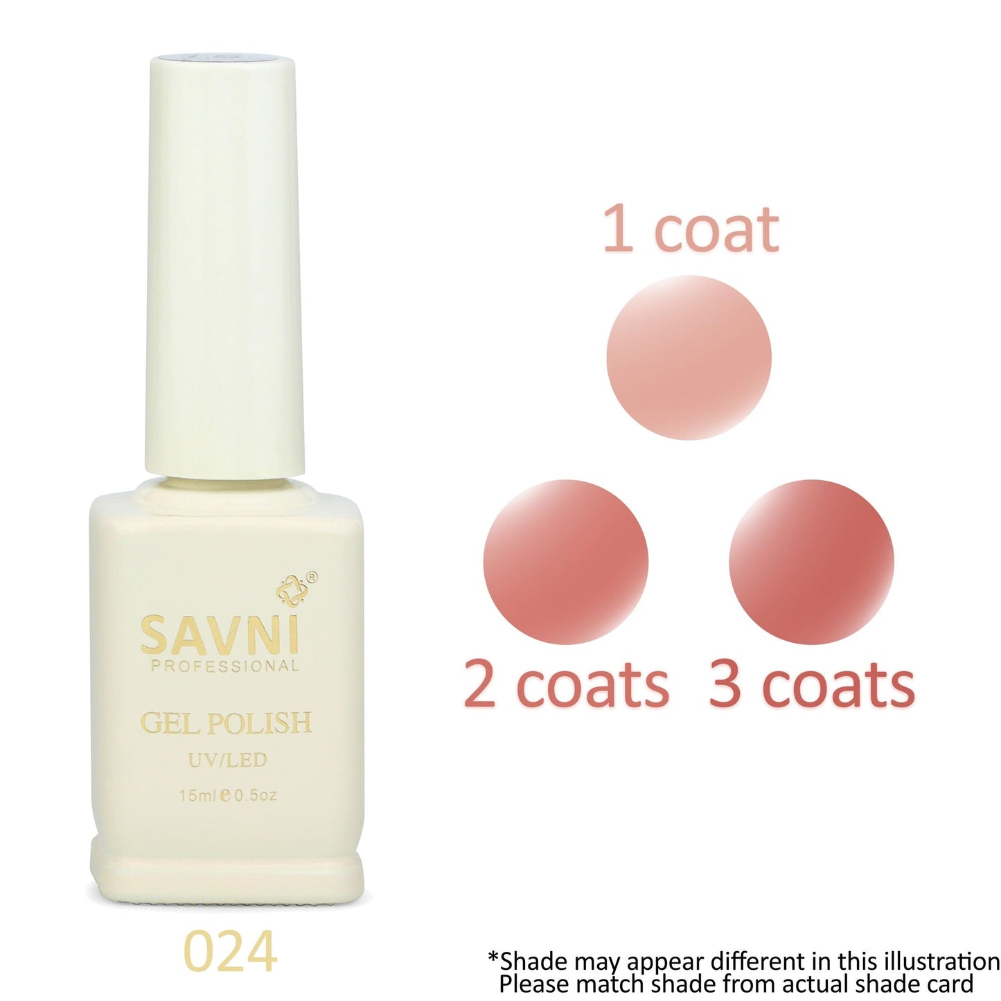 Savni French Color Base Translucent Colors 15ml Product vendor