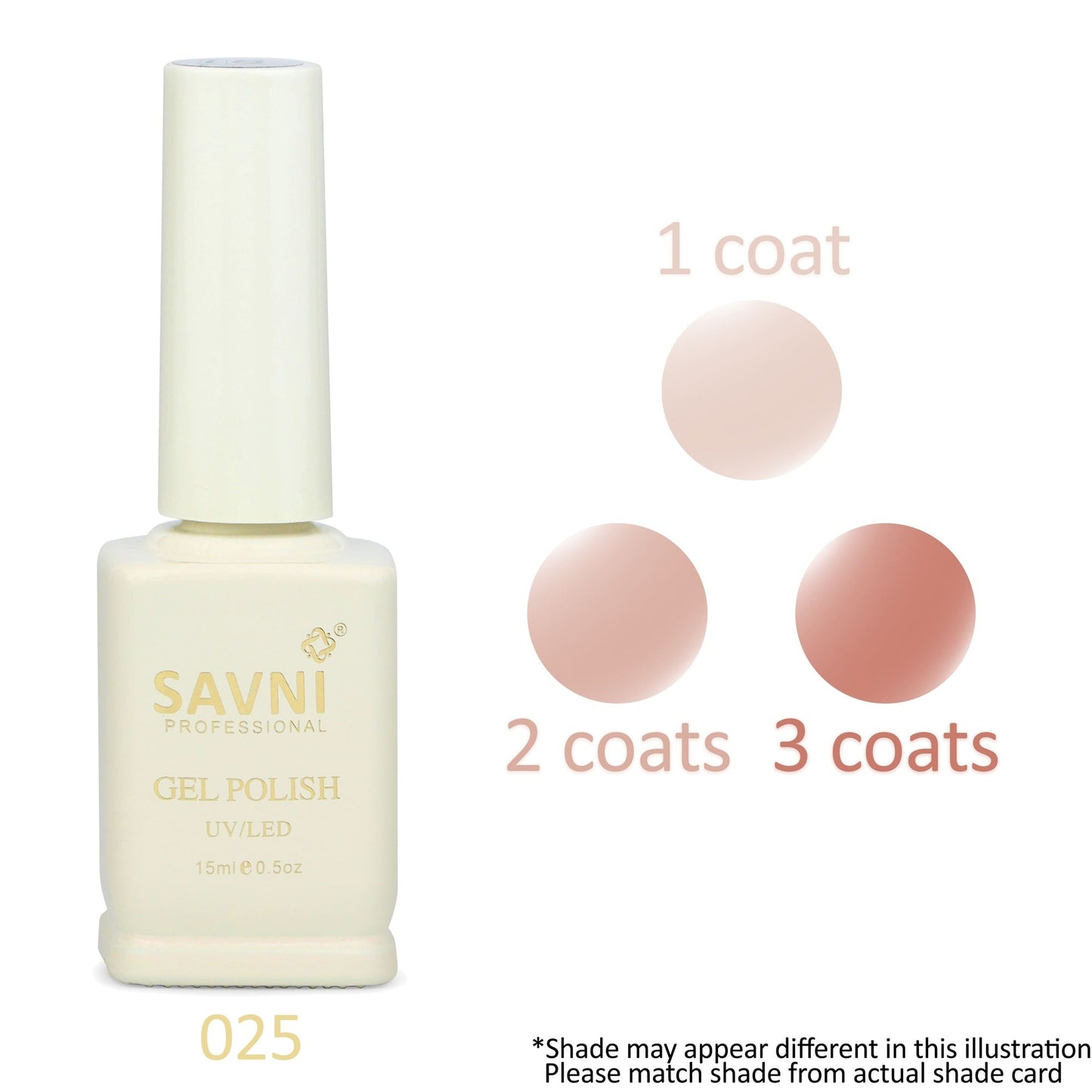 Savni French Color Base Translucent Colors 15ml Product vendor
