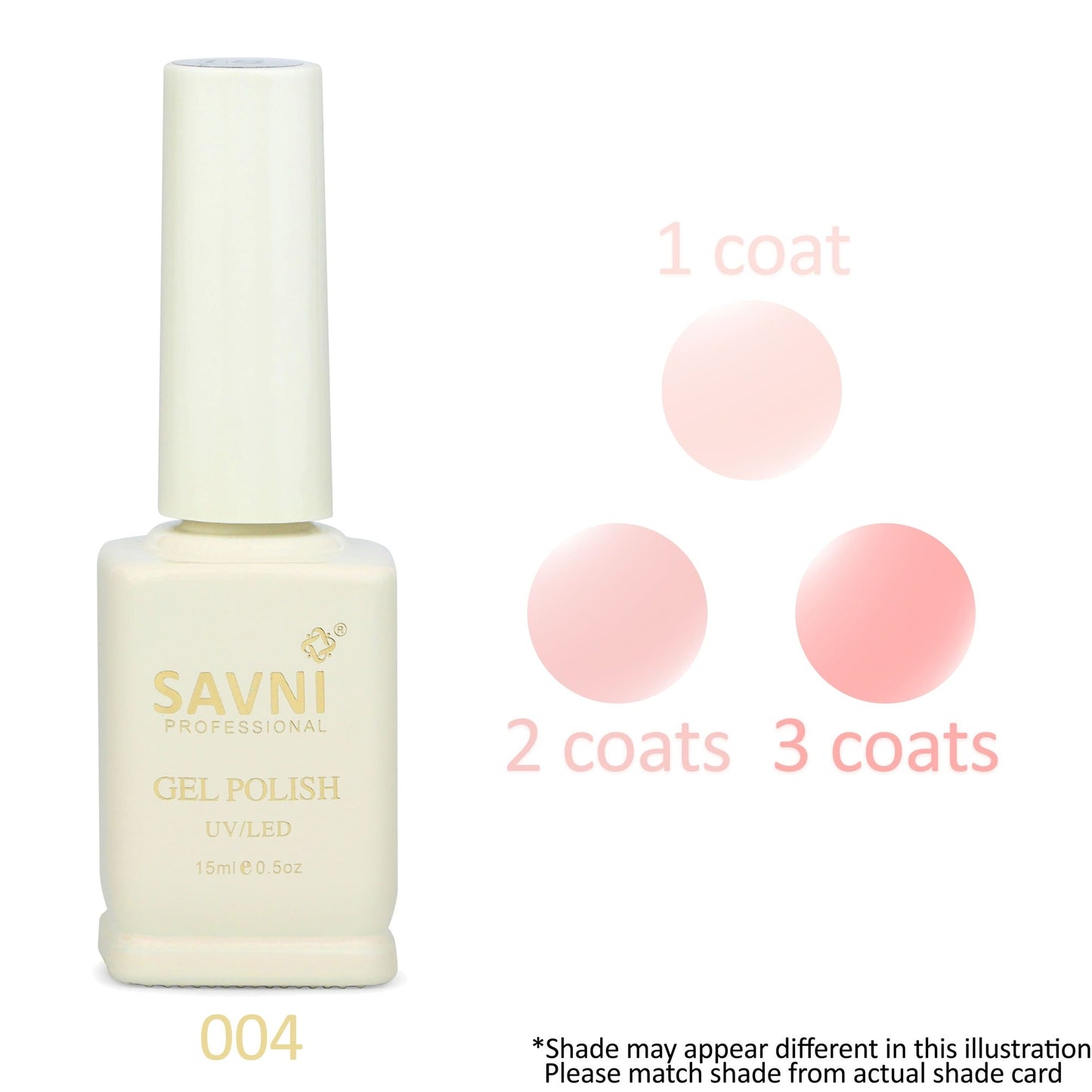 Savni French Color Base Translucent Colors 15ml Product vendor