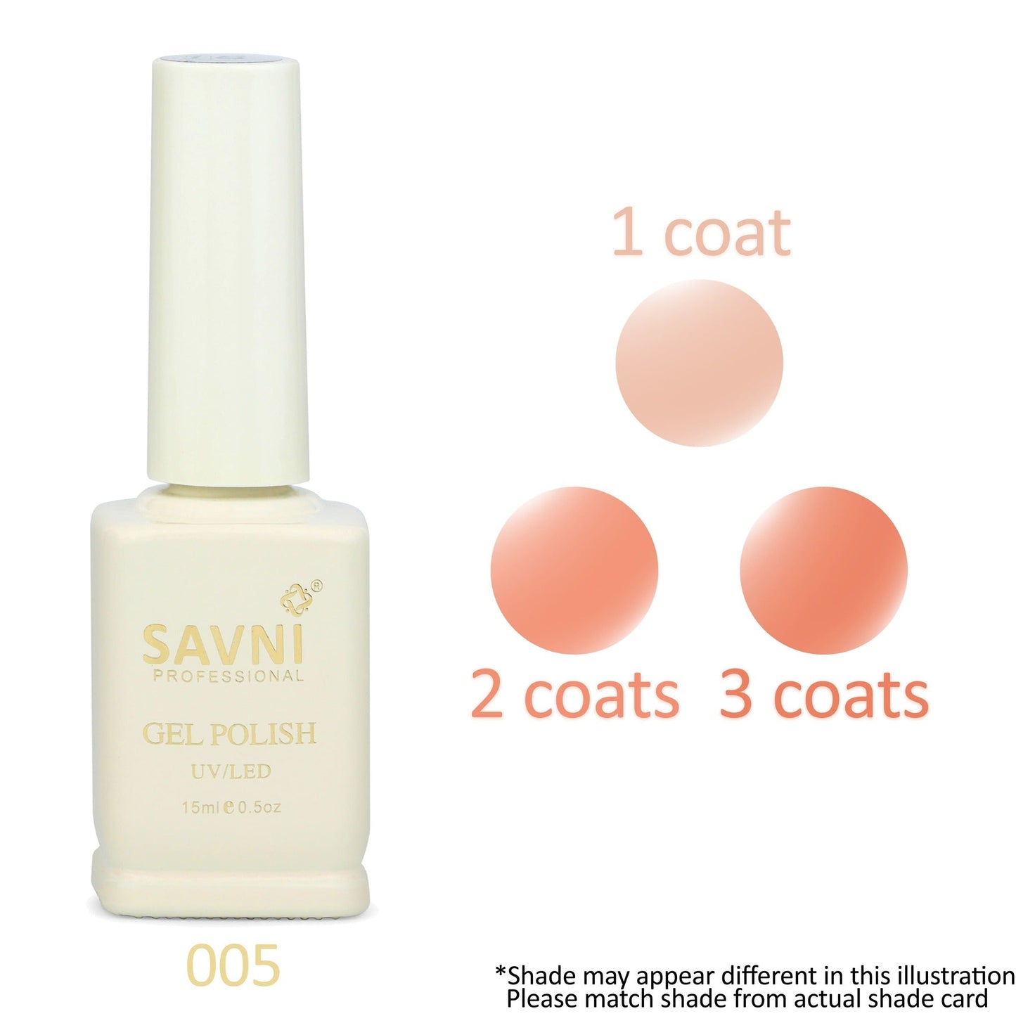 Savni French Color Base Translucent Colors 15ml Product vendor
