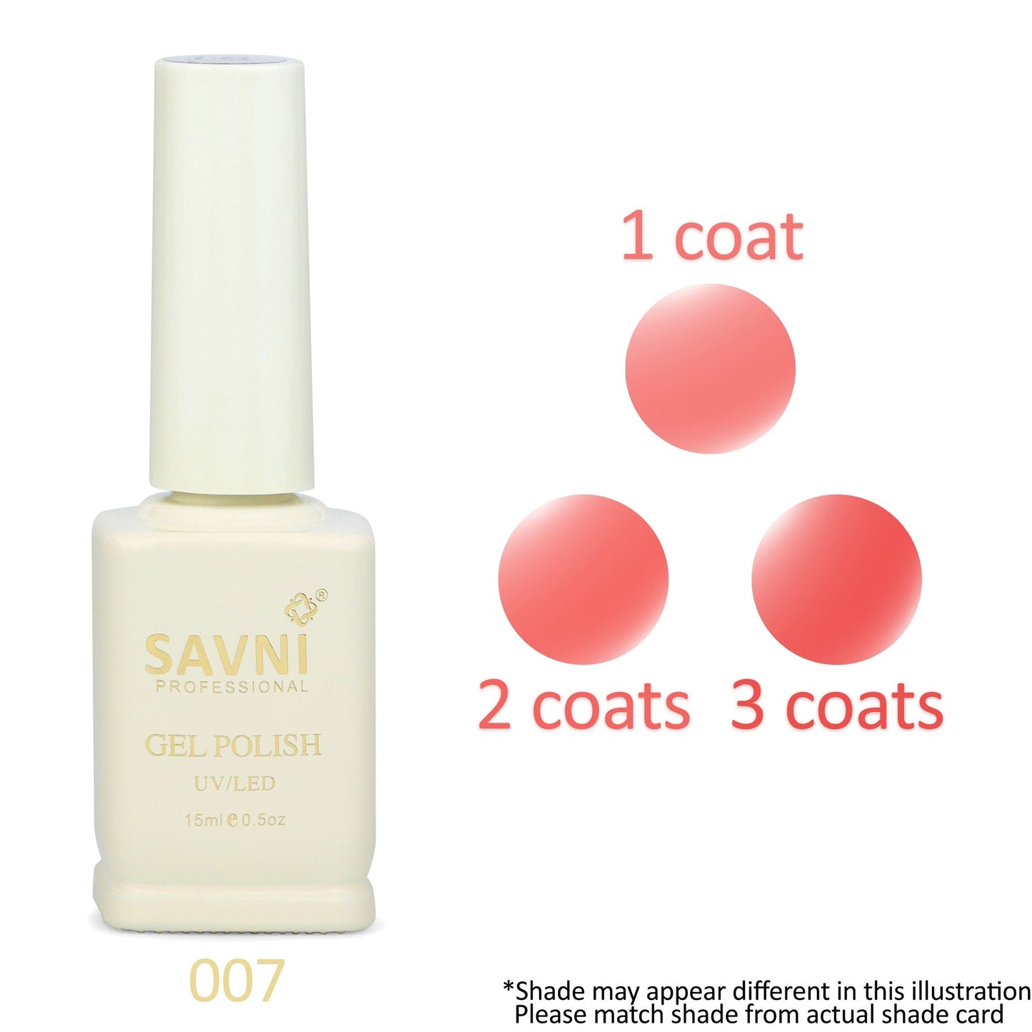 Savni French Color Base Translucent Colors 15ml Product vendor
