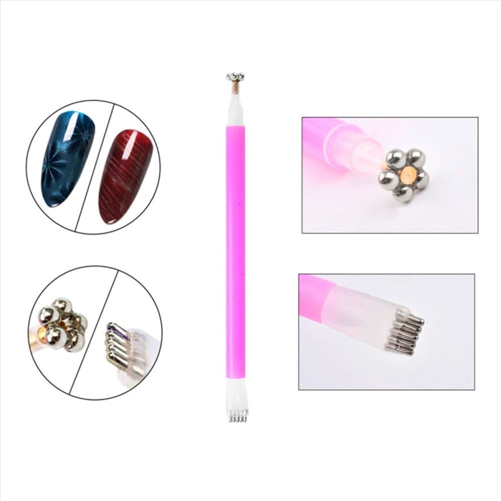 Cat Eye Magnet Tool Flower & Line