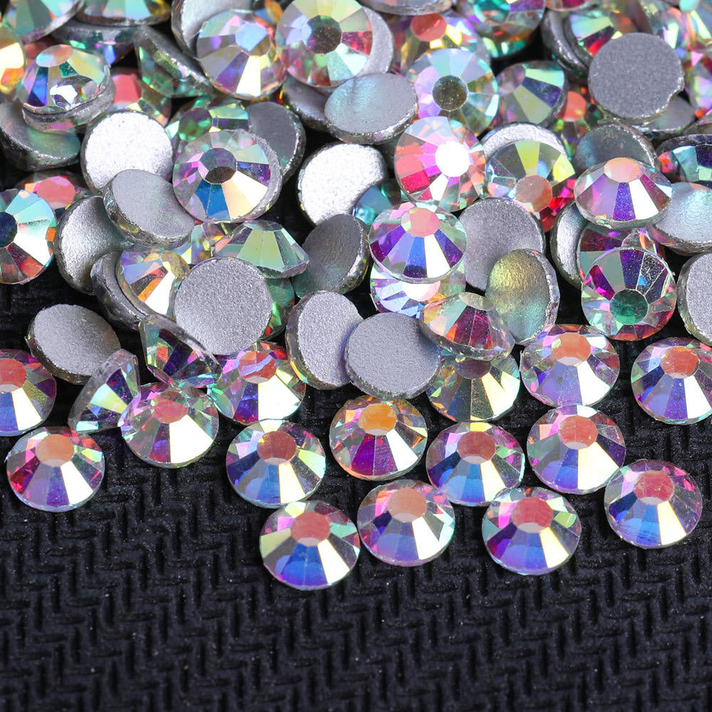 SS Flat Rhinestone - Rainbow