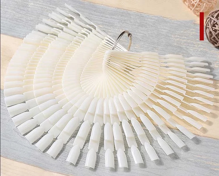 Nail Display Sticks Square Shape - 50 Nails