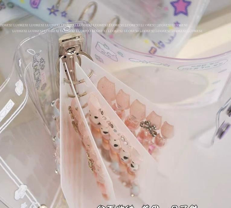 Press On Nail Book - 6 Sheet