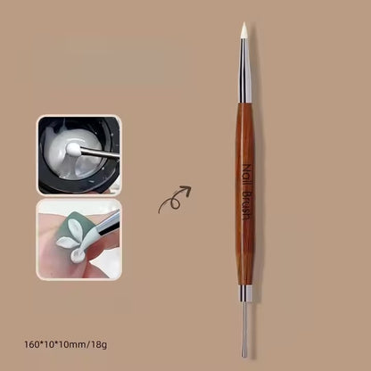 Nail Art Silicon Tool - 1 Piece