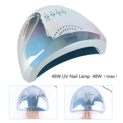 SUNone 48W Smart UV/LED Nail Lamp with USB and Motion Sensor – Professional Nail Curing Tool Hyphen Associate Color