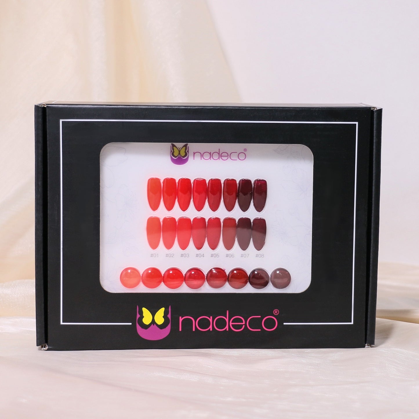 Nadeco UV Gel Polish Kit Set Of 8, 15ML Model - G