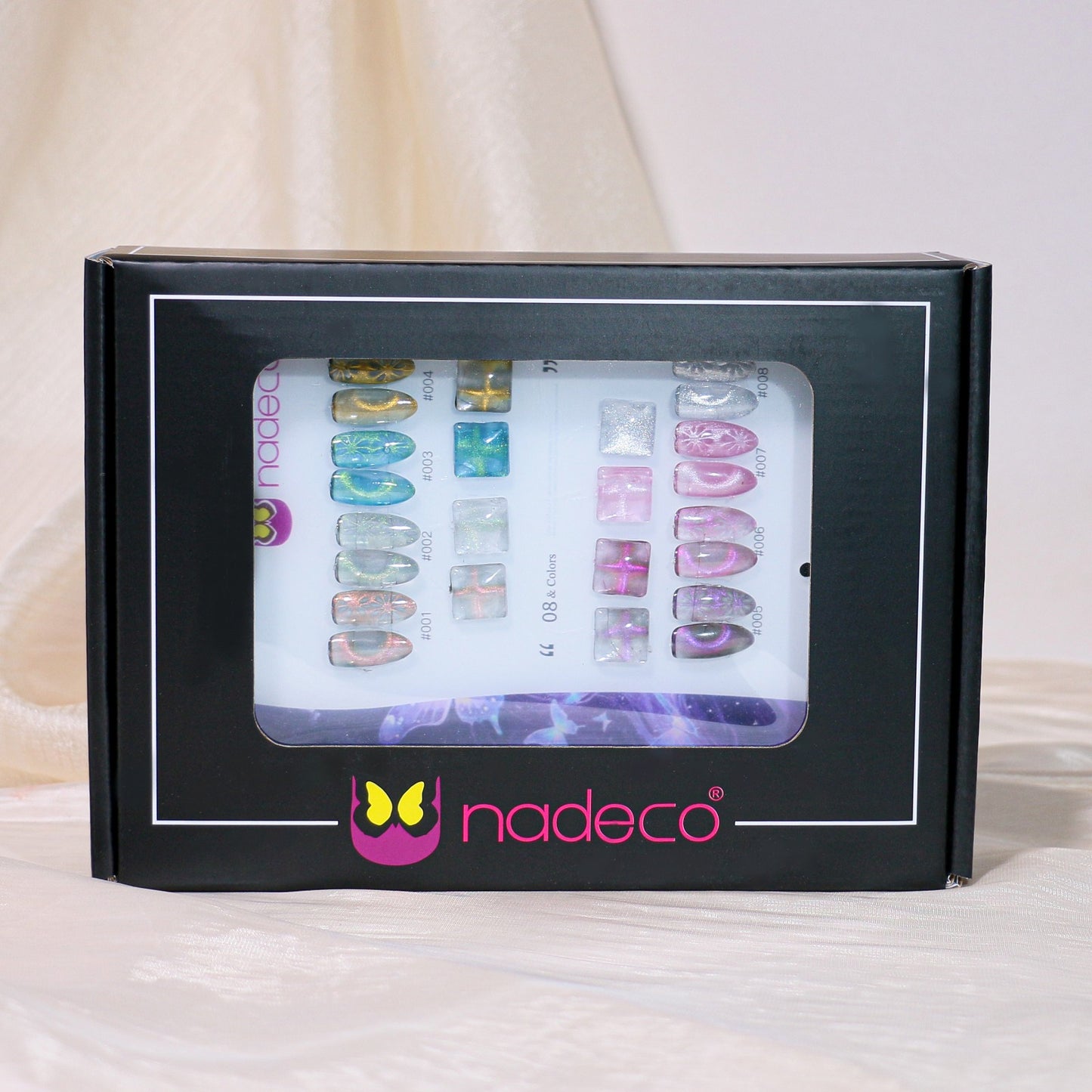 Nadeco UV Gel Polish Kit Set Of 8, 15ML Model - E