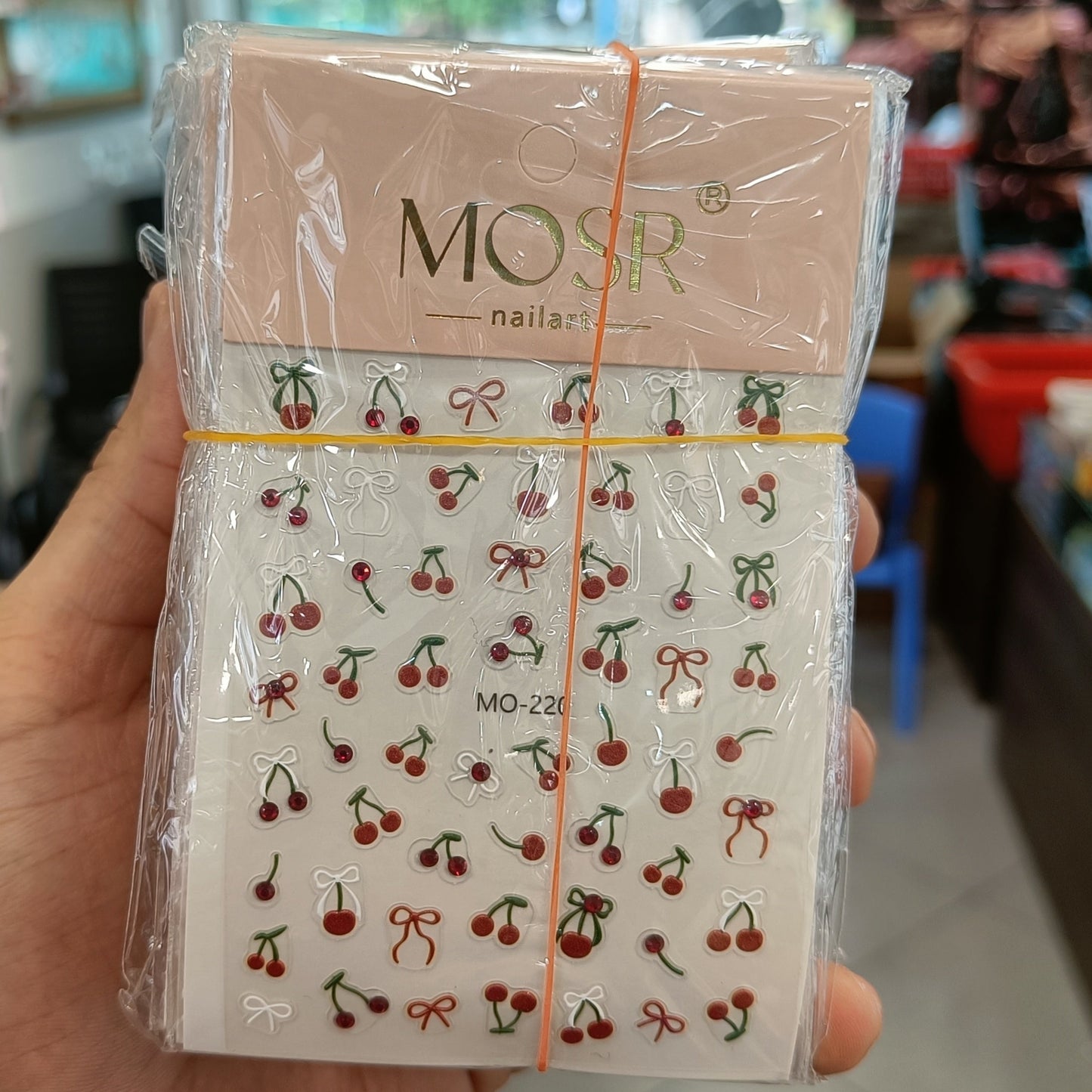 Nail Art 3D Stickers - Set Of 12 Sheets