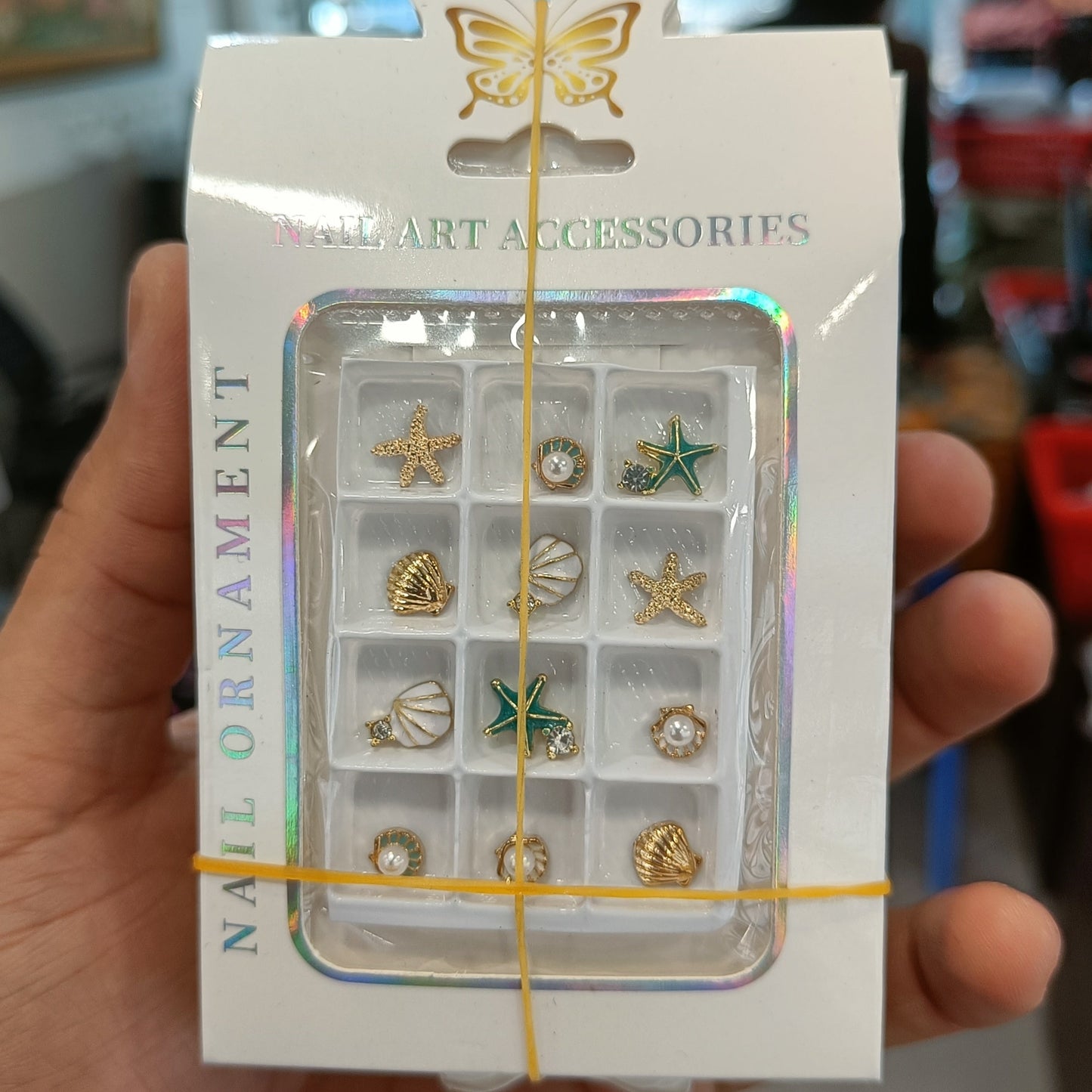 Sea Shell Nail Art Accessories
