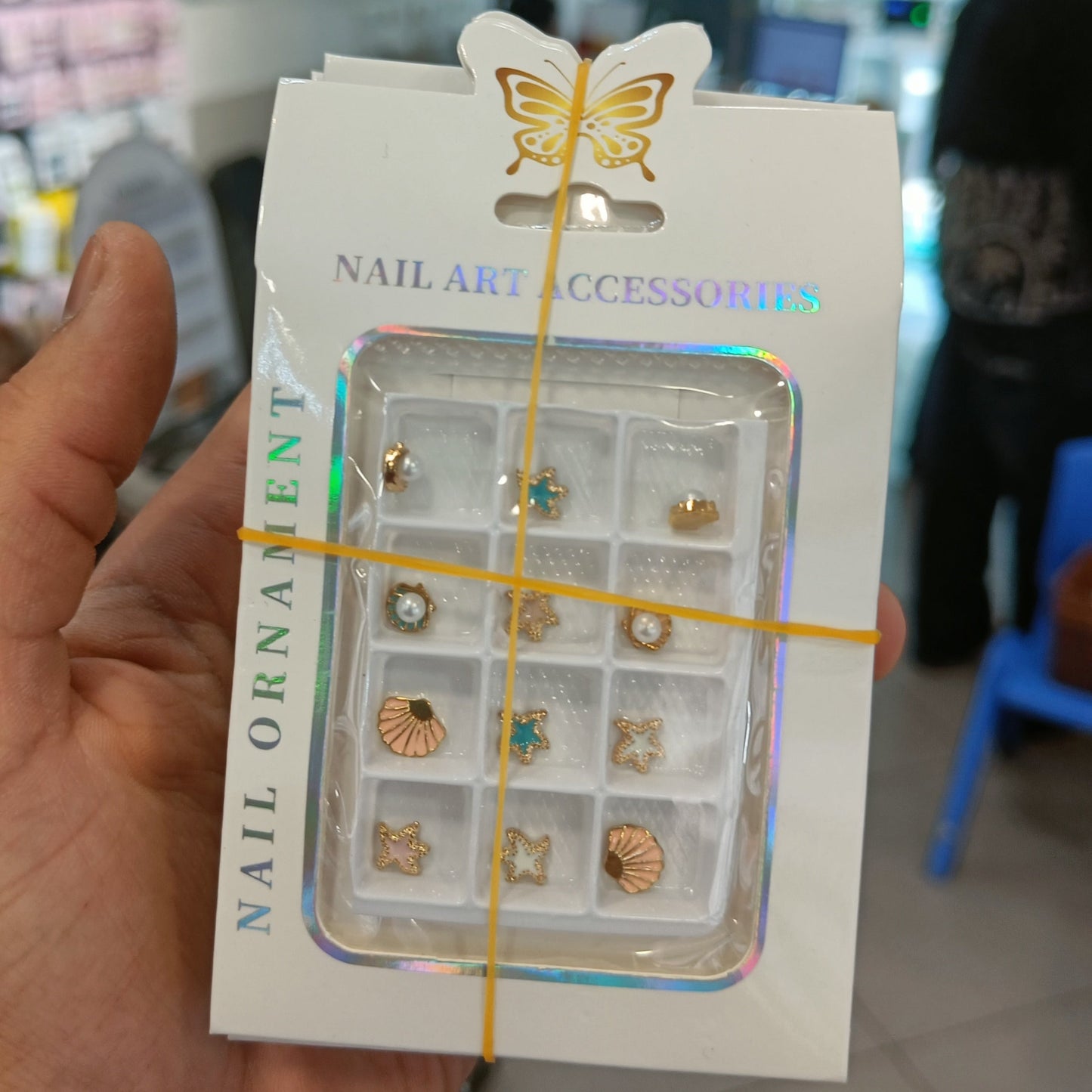 Sea Shell Nail Art Accessories