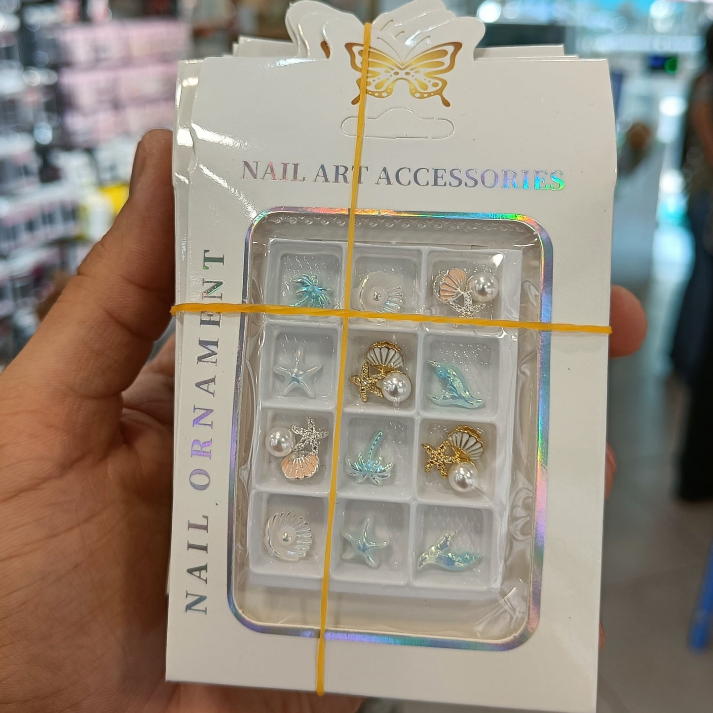 Sea Shell Nail Art Accessories