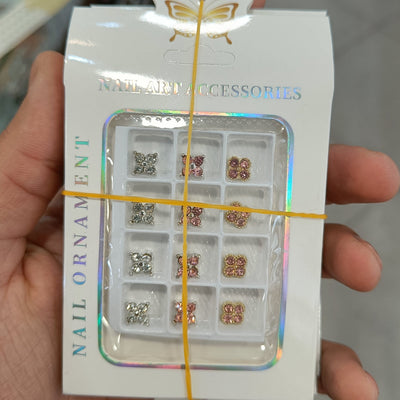 Flower Stone Nail Art Accessories
