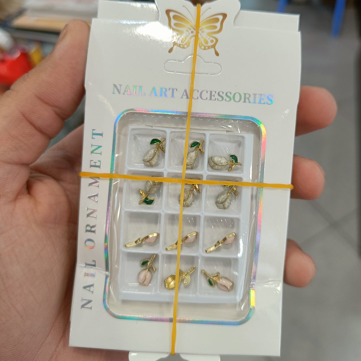 Tulip Shape Nail Art Accessories