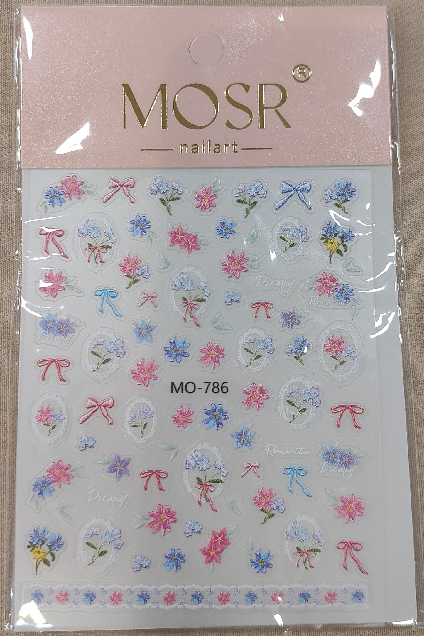 Nail Art 3D Sticker