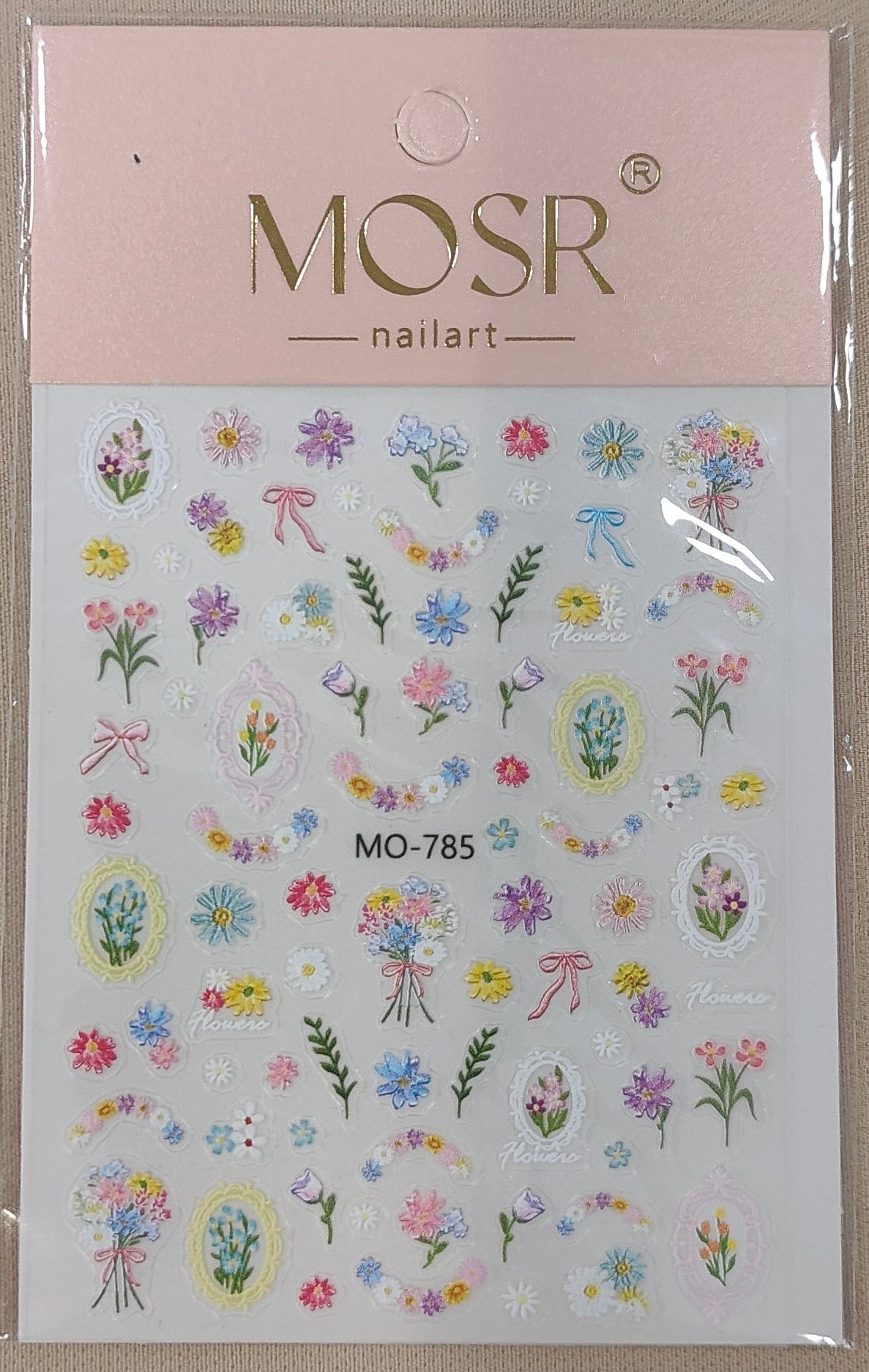 Nail Art 3D Sticker