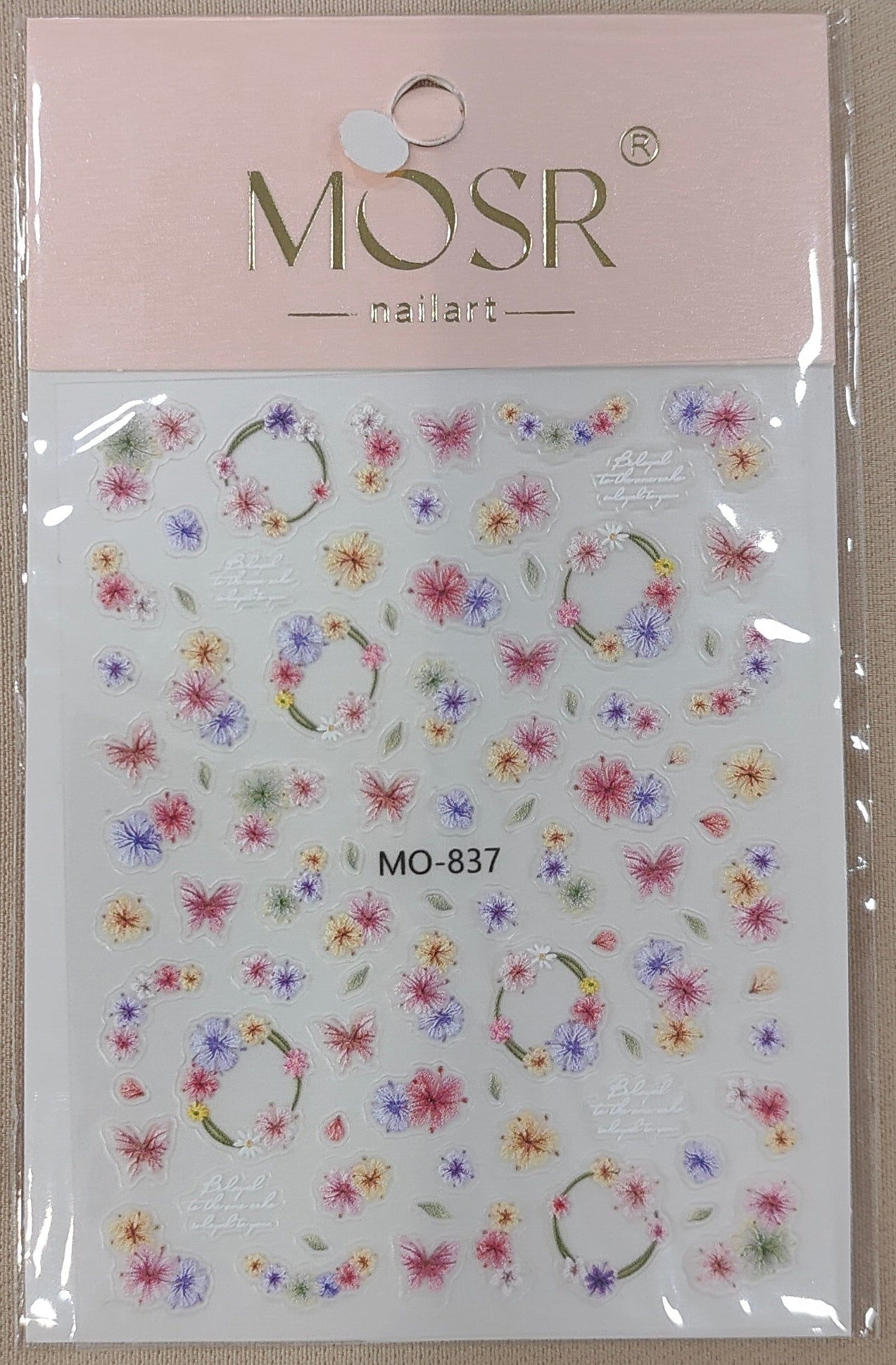Nail Art 3D Sticker
