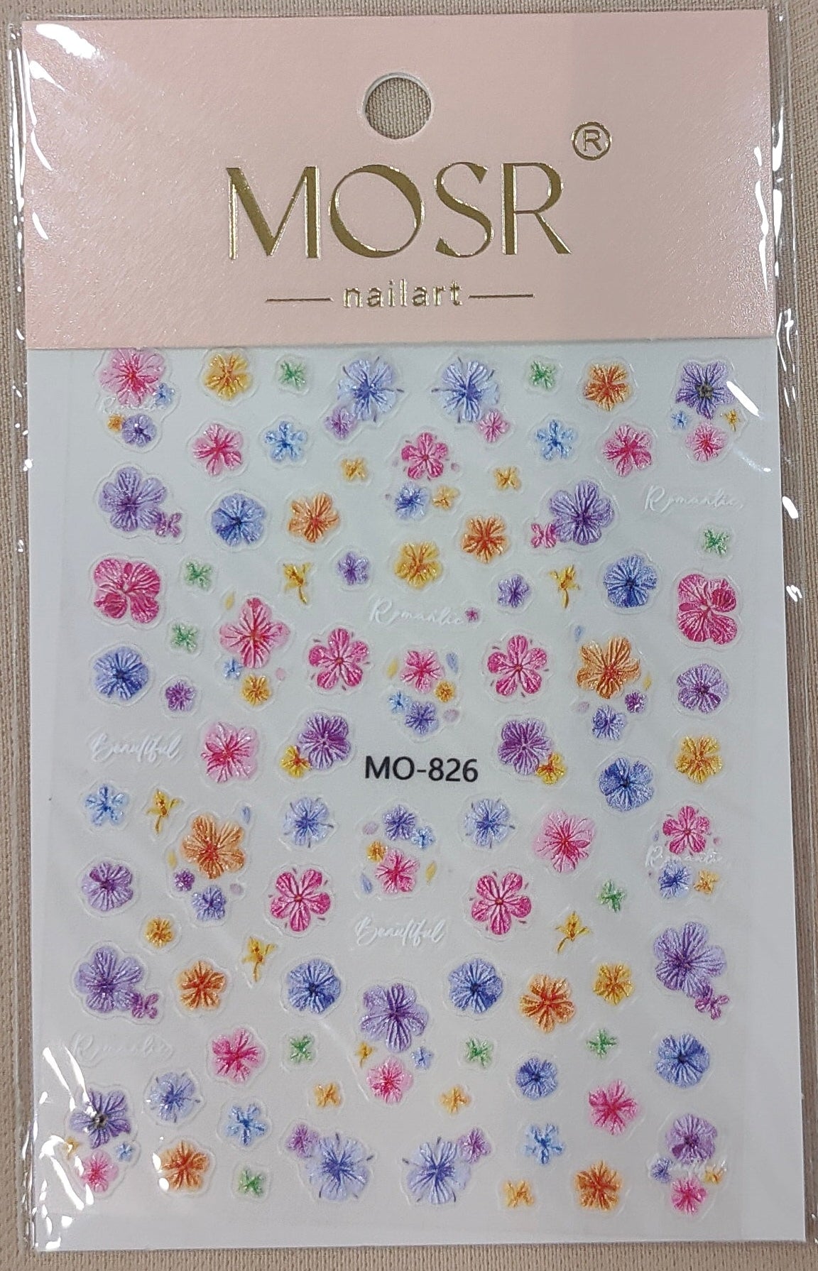 Nail Art 3D Sticker