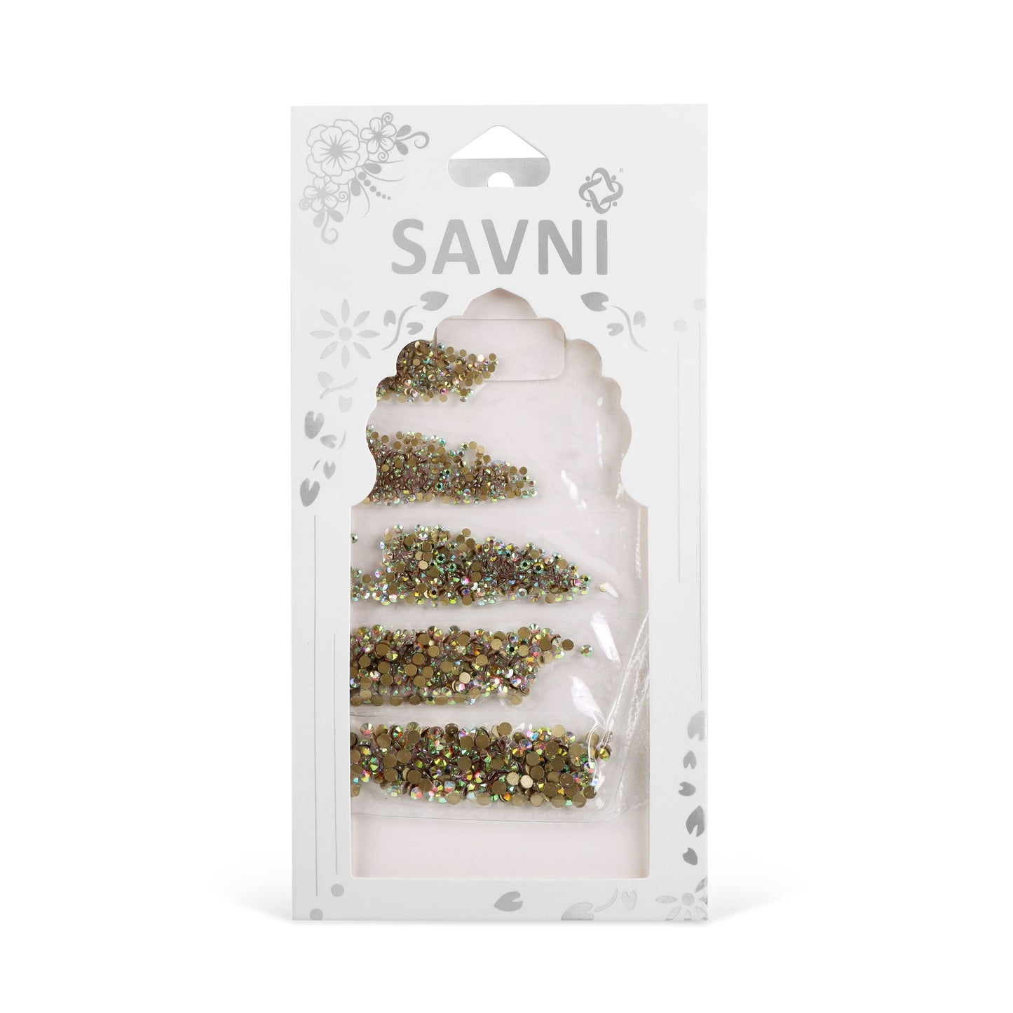 Savni Mix Size Rhinestones - 1 Pack