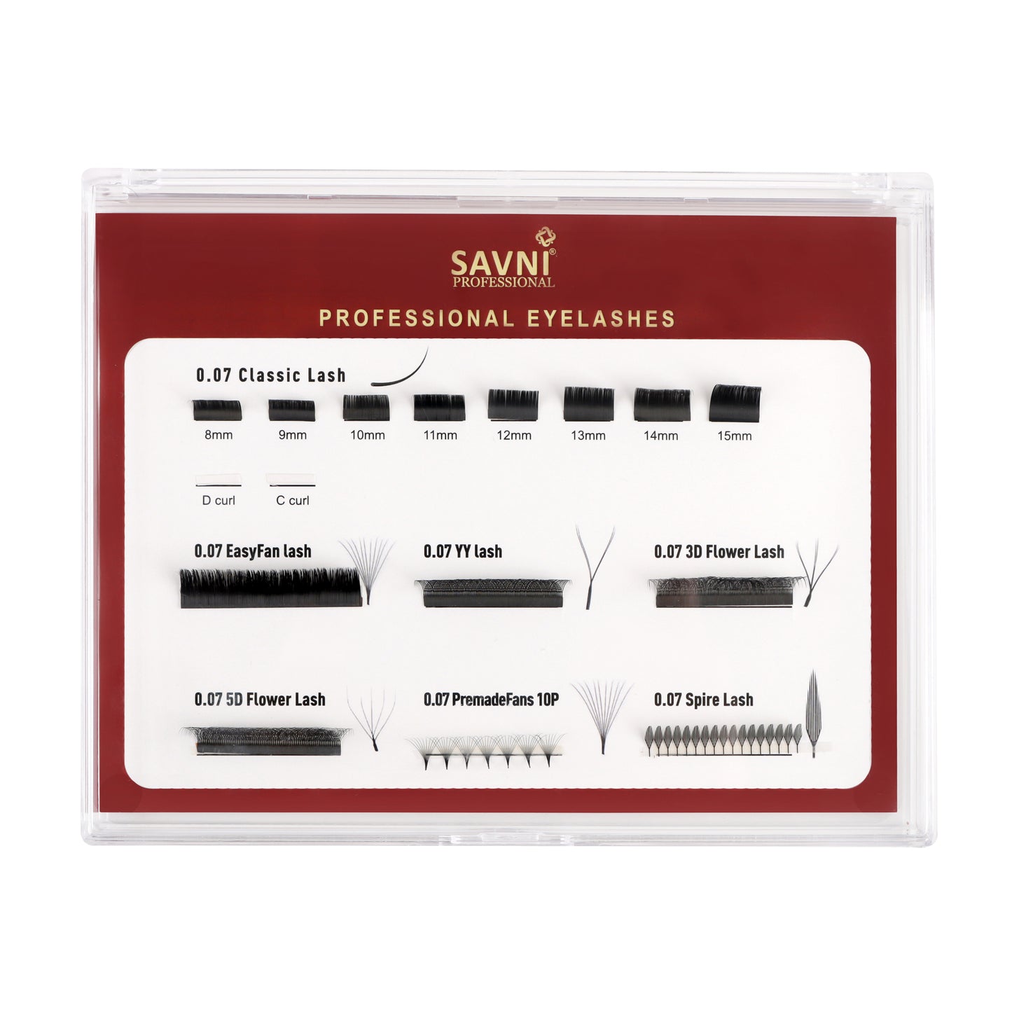 Easyfan Lashes 0.07D Mix