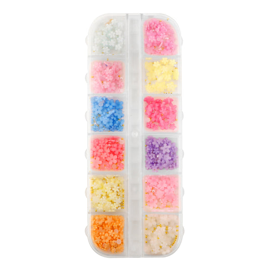 12 Grid 3D Flower Mix Accessories