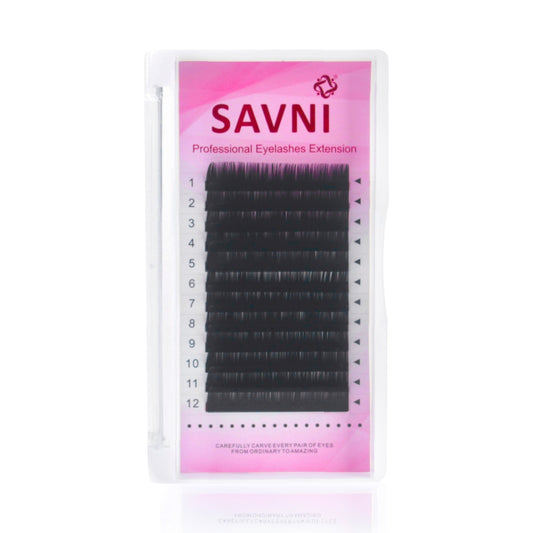 Savni Permanent Eyelash Extension 0.07 Thickness Individual Sizes