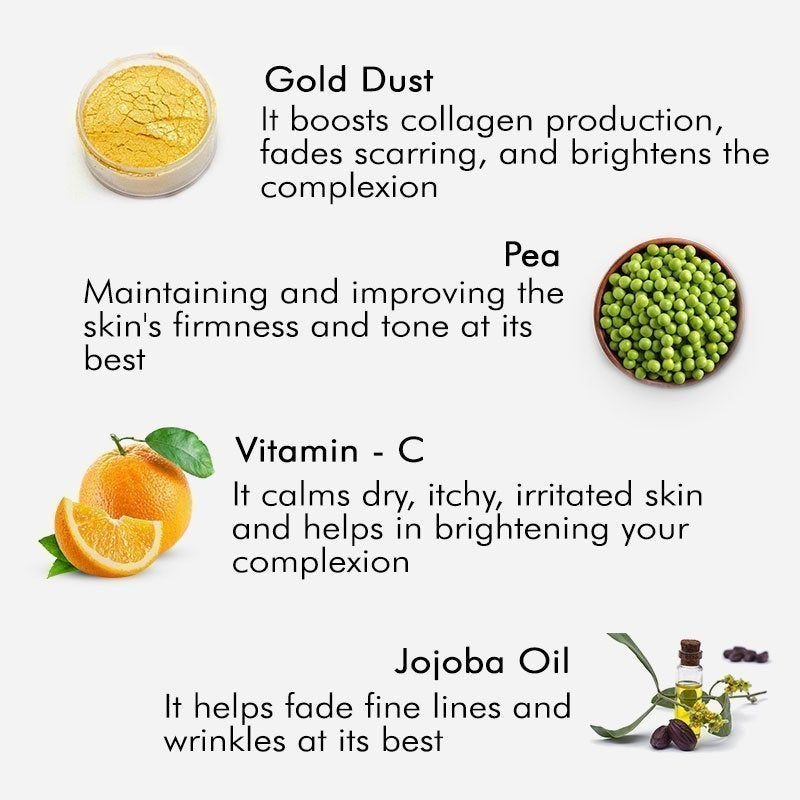 NutriGlow Gold Kesar Bleach Cream