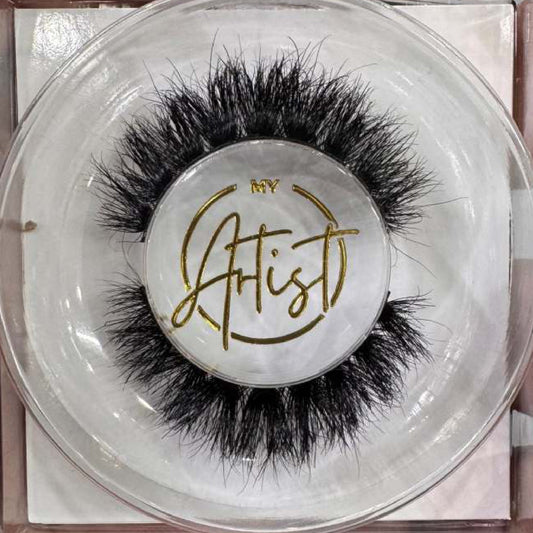 My Artist Real Human Hair Eyelash- 1 Pair- Model-M014