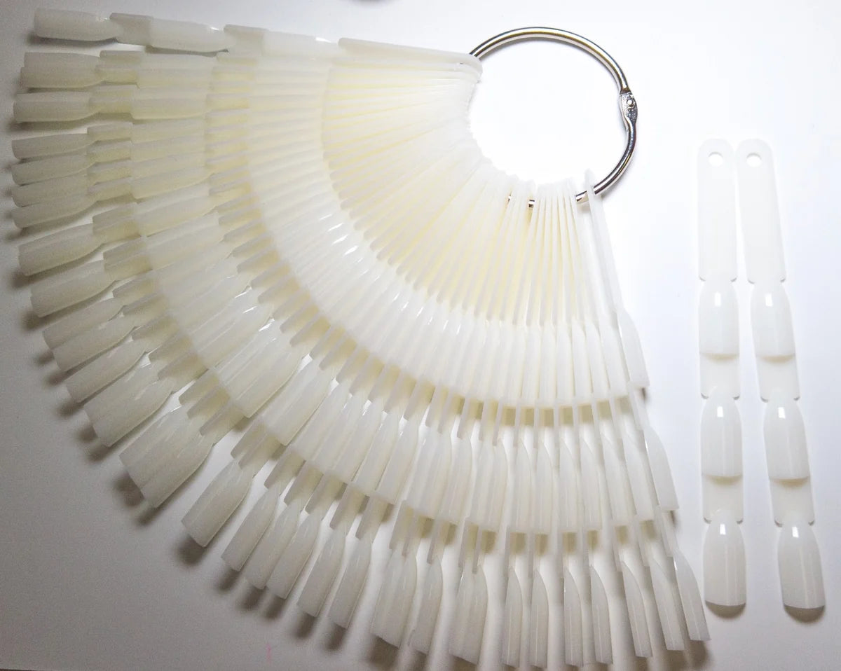 Nail Display Sticks Square Shape - 50 Nails