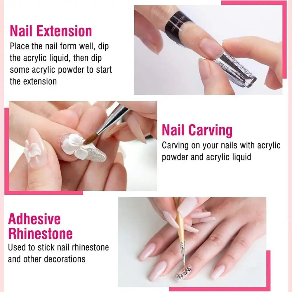 Acrylic Extension Kit Combo for Students & Professional