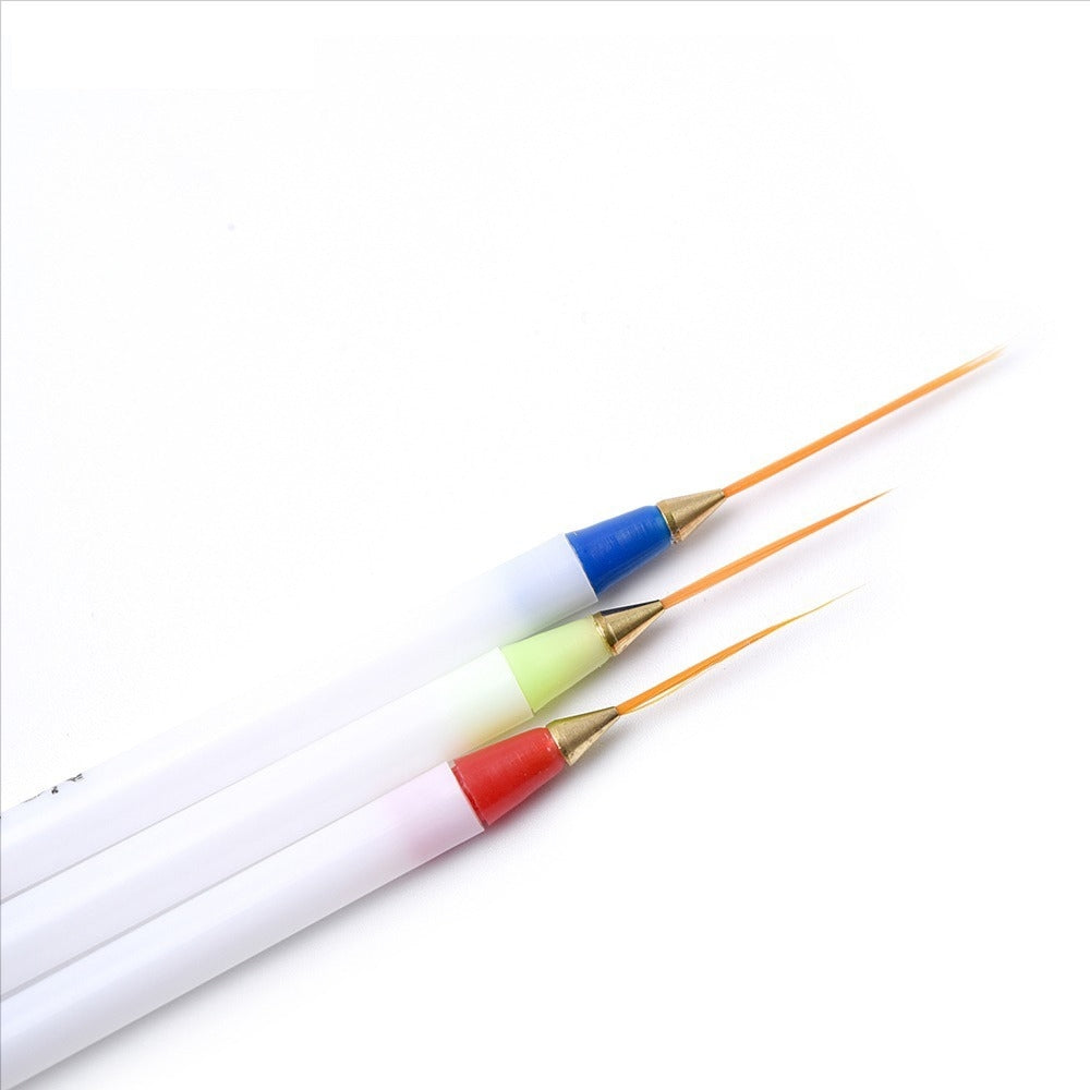 Striping Liner Brushes - Set of 3