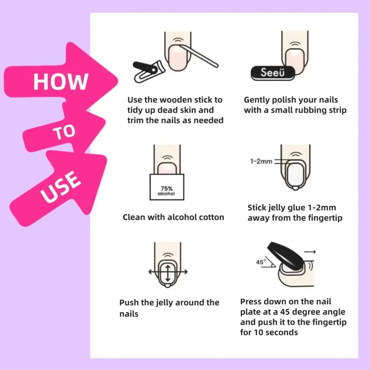 Press On Application Kit