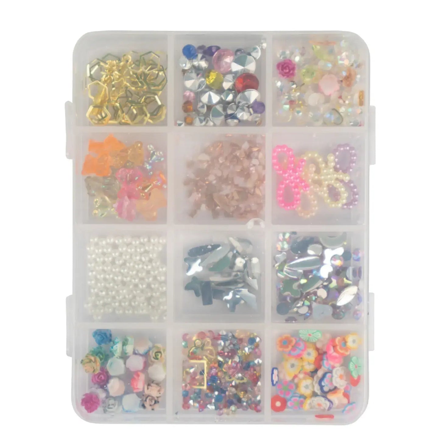 Rhinestone and Bows and Pearls and Pastel Accessories Mix