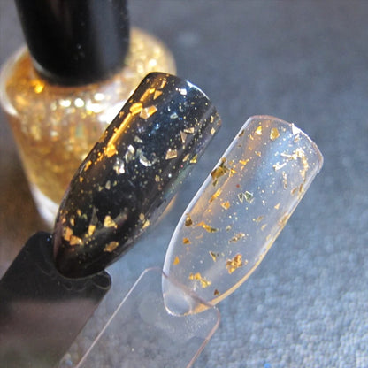 Savni Golden Flake Shiny Top Coat - 12ml (Copy) Product vendor