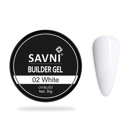 Savni White 30g Builder Gel