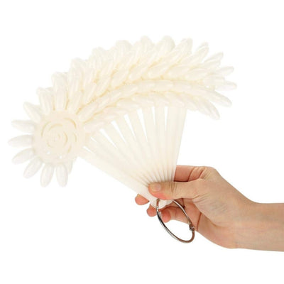 Sunflower Nail Display Wheel Chart - 10 Plates (120 Nails)