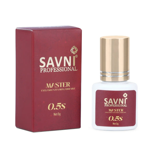 Savni Professional Eyelash Extension Glue Master - 0.5 Second Drying Time