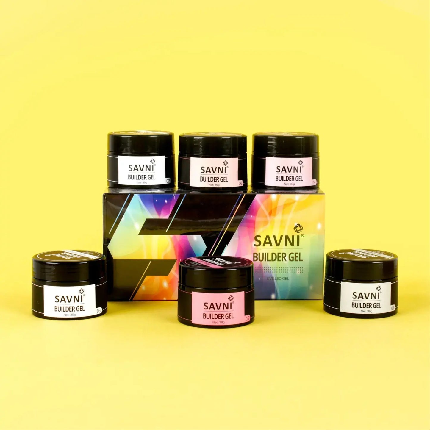 Savni White 30g Builder Gel