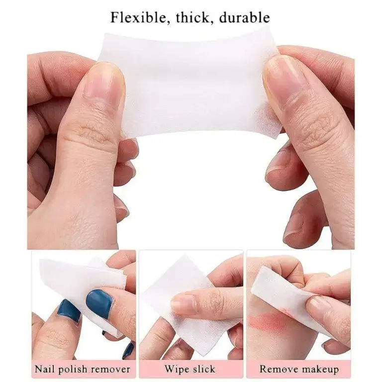 Dry Lint Free Wipes for Cleaning, Removal & Cleansing - 1 Pack of 500 Pcs