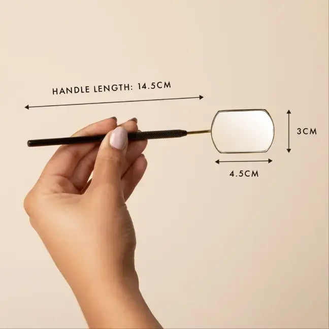 Eyelash Extension Mirror Titanium Big Size