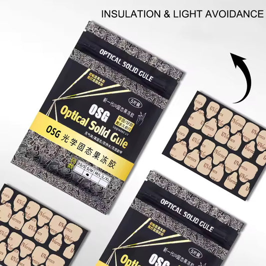 Optical Solid Glue UV Glue Tabs - 5 Sheets