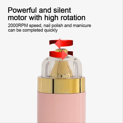 USB Rechargeable Nail Drill Machine 12000RPM for Practice & Household Purpose