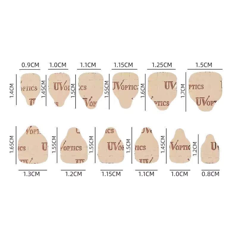 Optical Solid Glue UV Glue Tabs - 5 Sheets