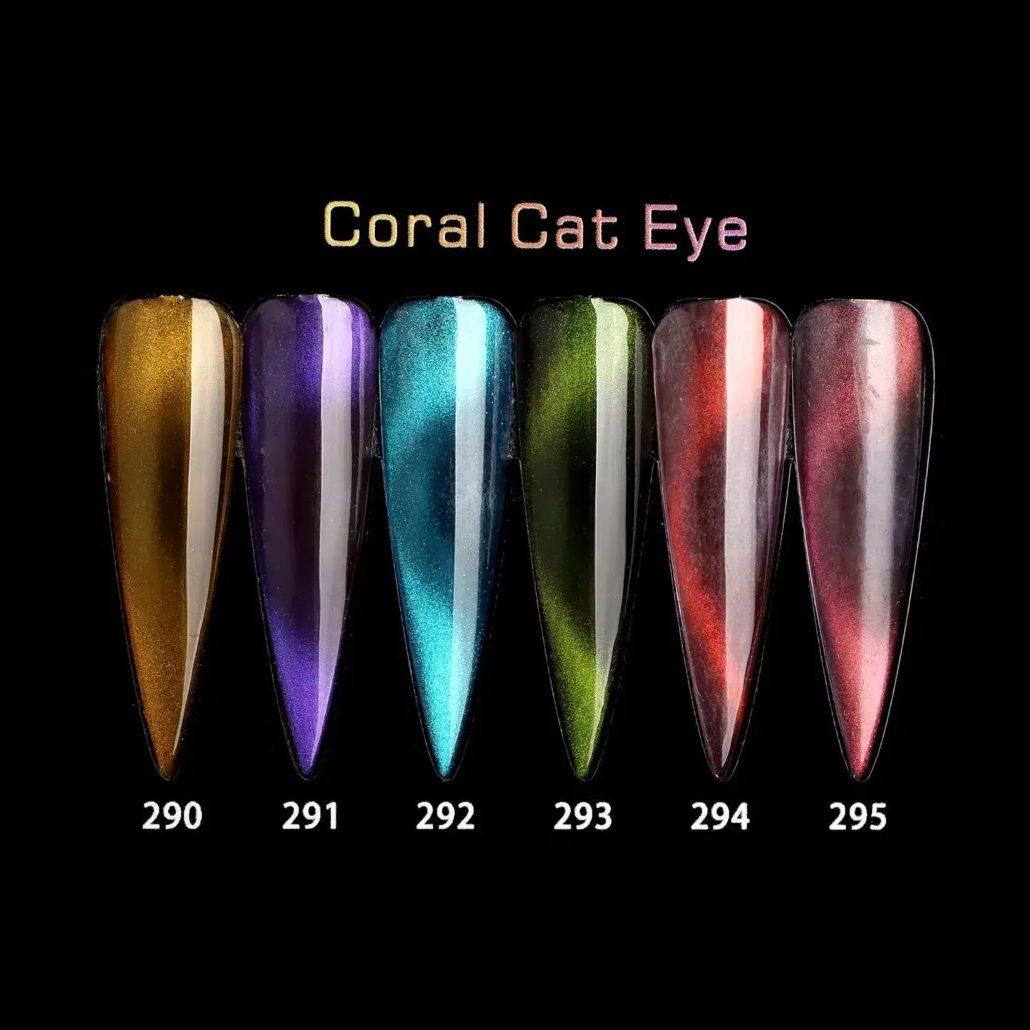 Savni Coral Cat Eye Gel Polish Series